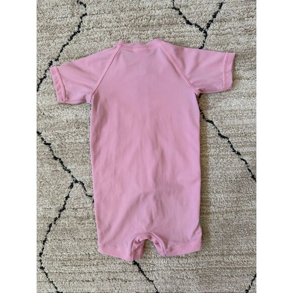 Hanna Andersson 18-24 Months Baby Girl Swim Suit Rash Guard Romper - Picture 5 of 5